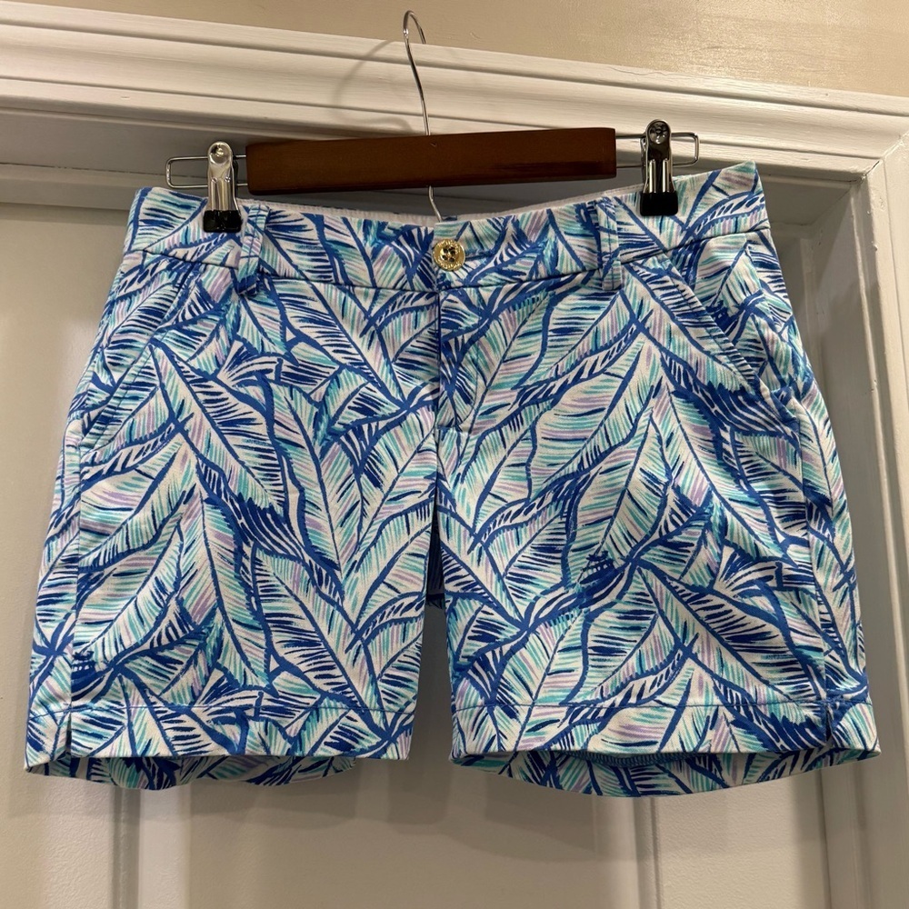 Lilly Pulitzer The Jayne Stretch Shorts 7 inch inseam Size 00